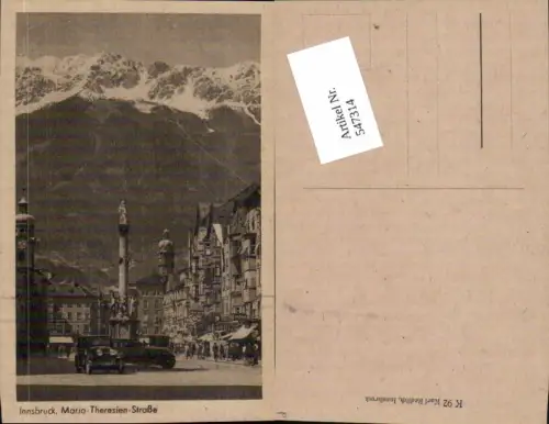 547314,Innsbruck Maria Theresienstrasse Oldtimer Auto