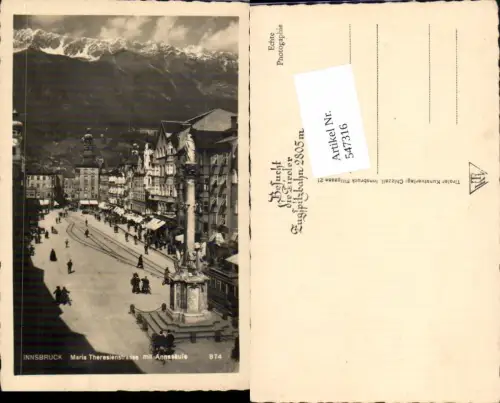 547316,Innsbruck Maria Theresienstrasse
