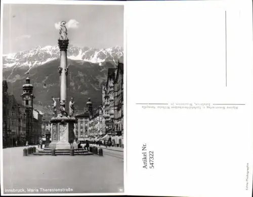 547322,Innsbruck Maria Theresienstrasse