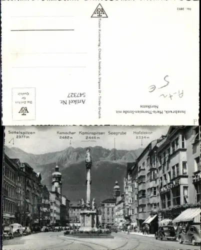 547327,Innsbruck Maria Theresienstrasse Auto Oldtimer