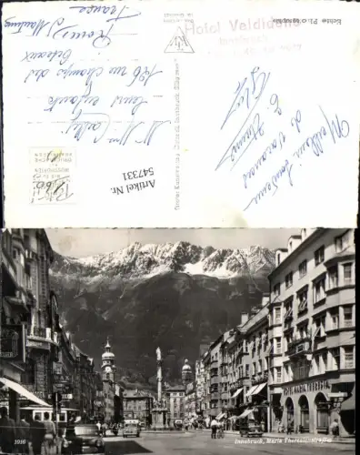 547331,Innsbruck Maria Theresienstrasse Auto Oldtimer