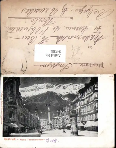 547351,Innsbruck Maria Theresienstrasse Litfaßsäule