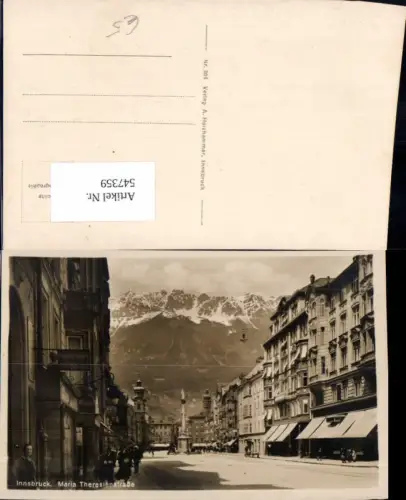 547359,Innsbruck Maria Theresienstrasse Fa. Prantl