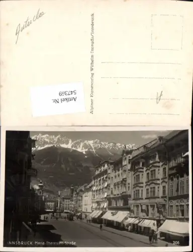 547369,Innsbruck Maria Theresienstrasse Straßenbahn