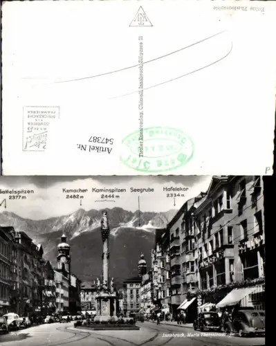 547387,Innsbruck Maria Theresienstrasse Vw Bully Oldtimer