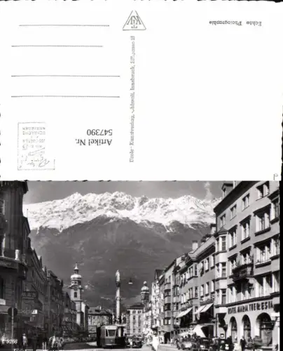 547390,Innsbruck Maria Theresienstrasse Straßenbahn