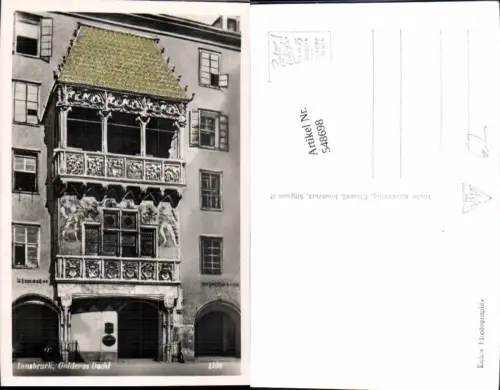 548698,Innsbruck Goldenes Dachl Herzog Friedrich Straße