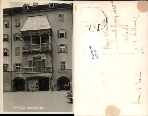 548700,Innsbruck Goldenes Dachl Herzog Friedrich Straße