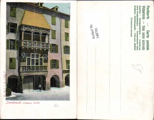 548701,Innsbruck Goldenes Dachl Herzog Friedrich Straße