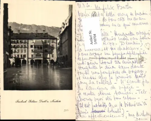 548704,Innsbruck Goldenes Dachl Herzog Friedrich Straße Straßenansicht