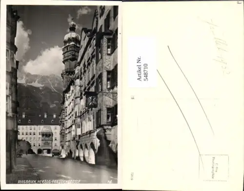 548710,Innsbruck Goldenes Dachl Herzog Friedrich Straße