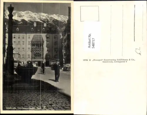 548717,Innsbruck Goldenes Dachl Herzog Friedrich Straße