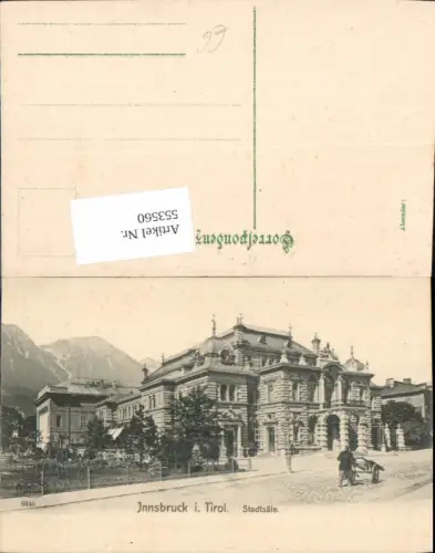 553560,Innsbruck Stadtsäle Partie