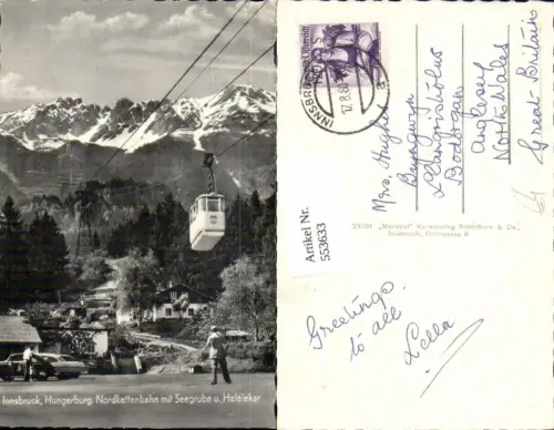 553633,Innsbruck Hungerburg Nordkettenbahn Seegrube Hungerburgbahn