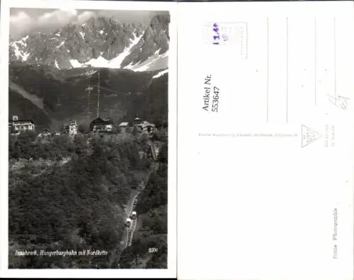 553647,Innsbruck Hungerburg Nordkettenbahn Seegrube Hungerburgbahn