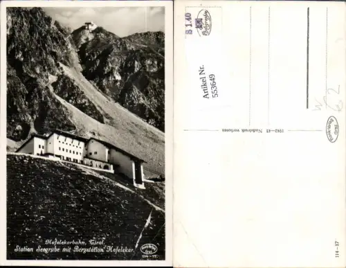 553649,Innsbruck Hungerburg Nordkettenbahn Seegrube Hungerburgbahn