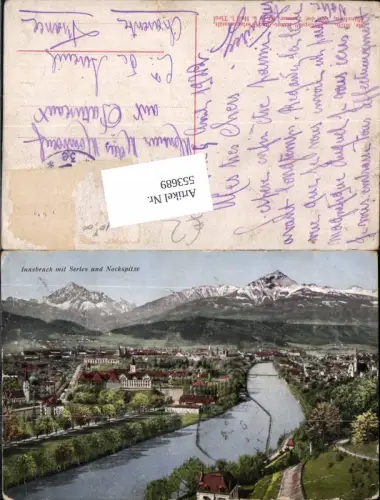 553689,Innsbruck mit Serles