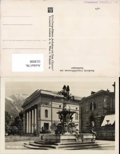 553698,Innsbruck Leopoldsbrunnen Brunnen