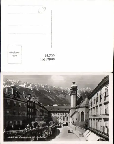 553710,Innsbruck Burggraben Hofkirche
