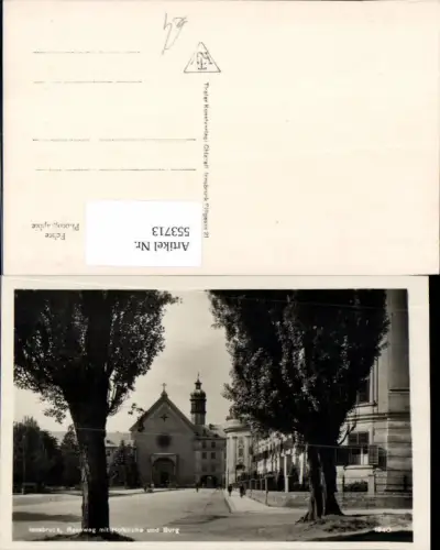 553713,Innsbruck Rennweg Hofkirche Burg