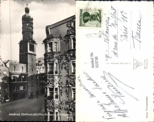 553730,Innsbruck Stadtturm Rathaus
