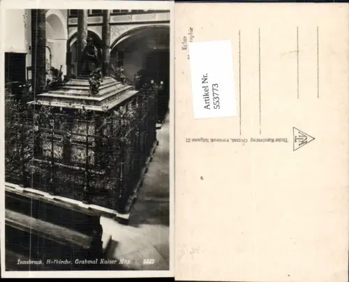 553773,Innsbruck Hofkirche Grabmal Grab Tod Kaiser Max
