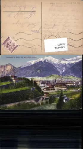 544103,Innsbruck vom Berg Isel Stift Wilten pub Purger Co. 10777