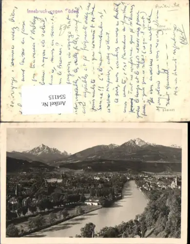 544115,Innsbruck geg. Süden Serles