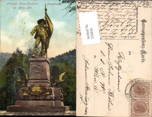 556830,Innsbruck Stadt Andreas Hofer Denkmal Berg Isel pub Fritz Gratl 1025
