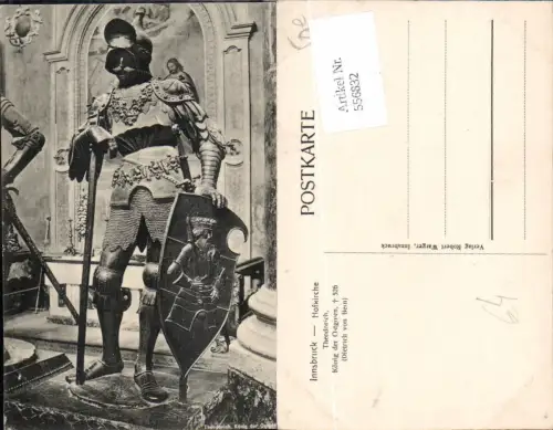 556832,Innsbruck Stadt Theodorich König Ostgothen Hofkirche