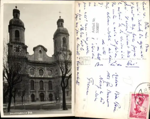 556837,Innsbruck Stadt Partie Kirche pub Stockhammer 945