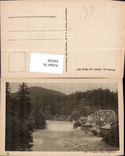 566536,Innsbruck Sillfall u. Berg Isel
