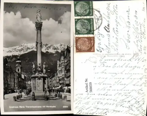 566659,Innsbruck Maria Theresienstraße m. Nordkette