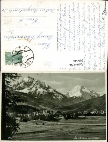 566844,Igls b. Innsbruck m. Serles u. Habicht