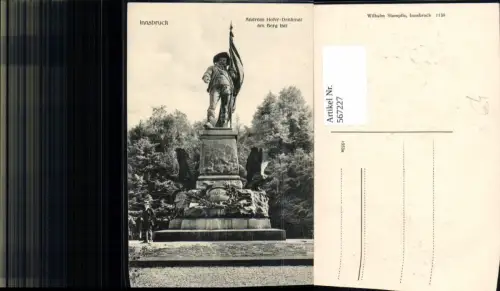 567227,Innsbruck Andreas Hofer Denkmal am Berg Isel