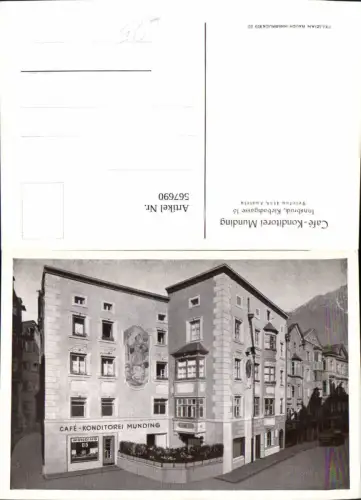 567690,Innsbruck Cafe Konditorei Munding Kiebachgasse 16