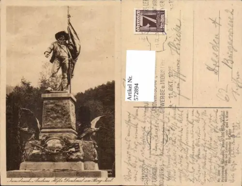 572894,Innsbruck Andreas-Hofer-Denkmal Berg Isel