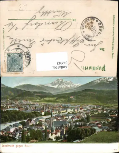 572912,Innsbruck geg. Süden