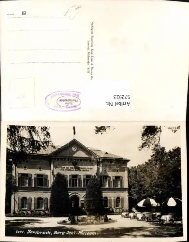 572923,Foto Ak Innsbruck Berg Isel Museum Tiroler Kaiserjäger
