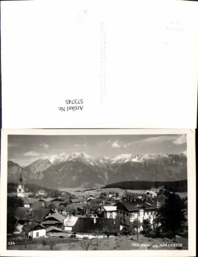 573745,Foto Ak Igls Innsbruck geg. Nordkette