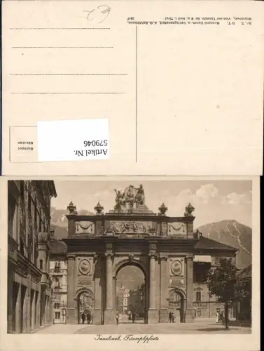 579046,Innsbruck Stadt Triumphpforte