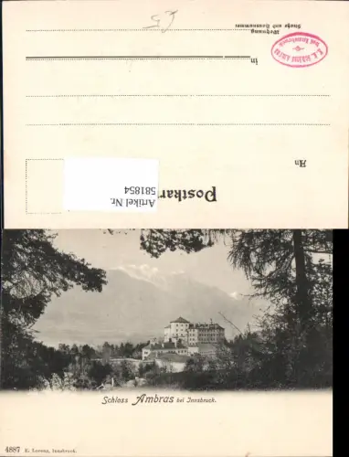 581854,Innsbruck Schloss Ambras