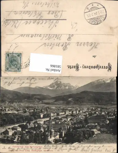 581866,Innsbruck m. Serlesspitze pub Fritz Gratl 3