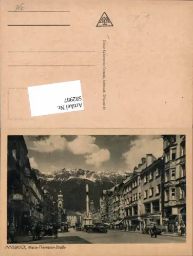 582987,Innsbruck Maria Theresien Straße