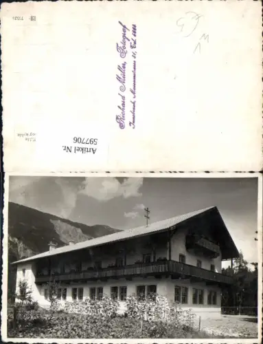 597706,Foto Ak Innsbruck Haus Hof pub Richard Müller
