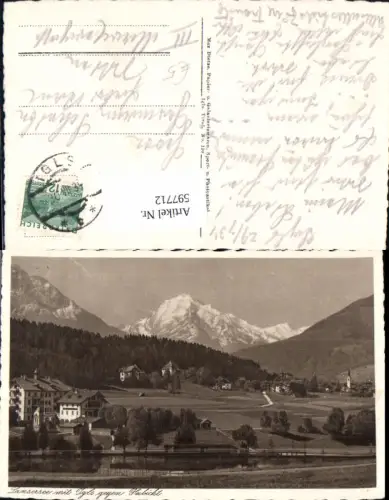 597712,Innsbruck Lansersee m. Igls geg. Habicht