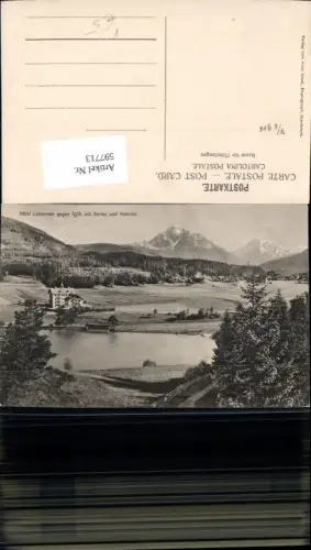 597713,Innsbruck Hotel Lansersee geg. Igls m. Serles u. Habicht pub Fritz Gratl