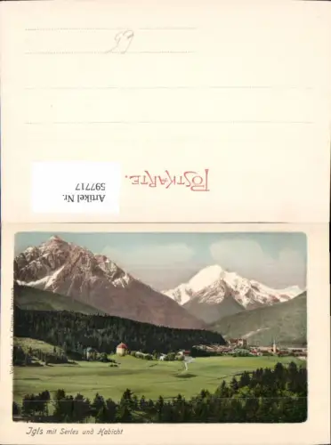 597717,Innsbruck Igls m. Serles u. Habicht