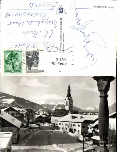 599116,Foto Ak Innsbruck Igls Winteransicht