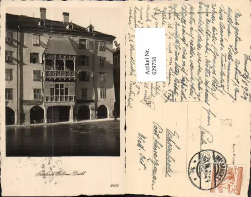 629756,Foto Ak Innsbruck Goldenes Dachl
